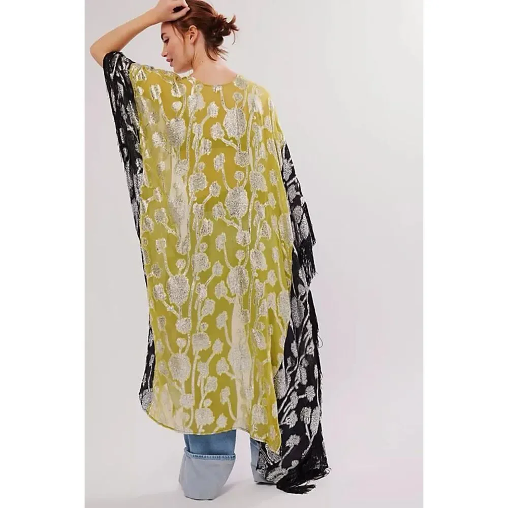 New Free People Florence Kimono one size - Picture 1 of 8